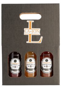 Coffret de 3 bouteilles 200 ml des Arrangés Normands